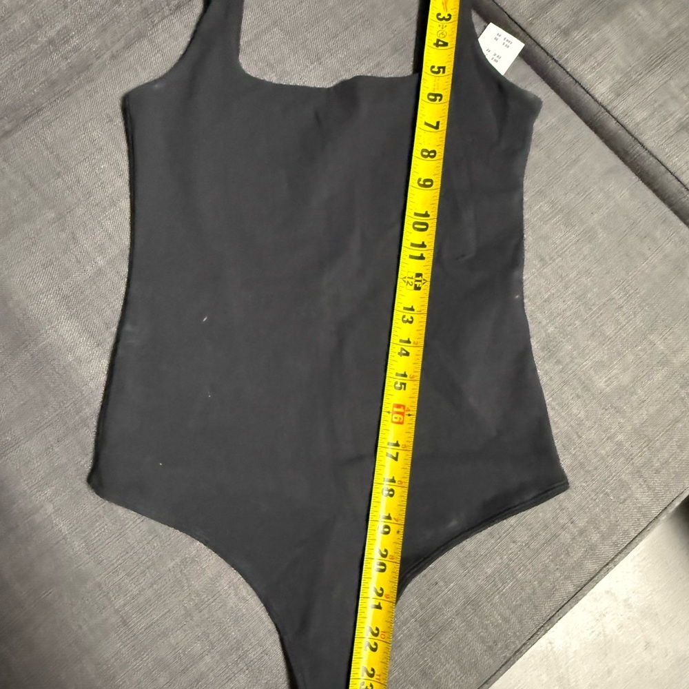 NWT Abercrombie & Fitch Tank Black Thong Bodysuit - Picture 3 of 5